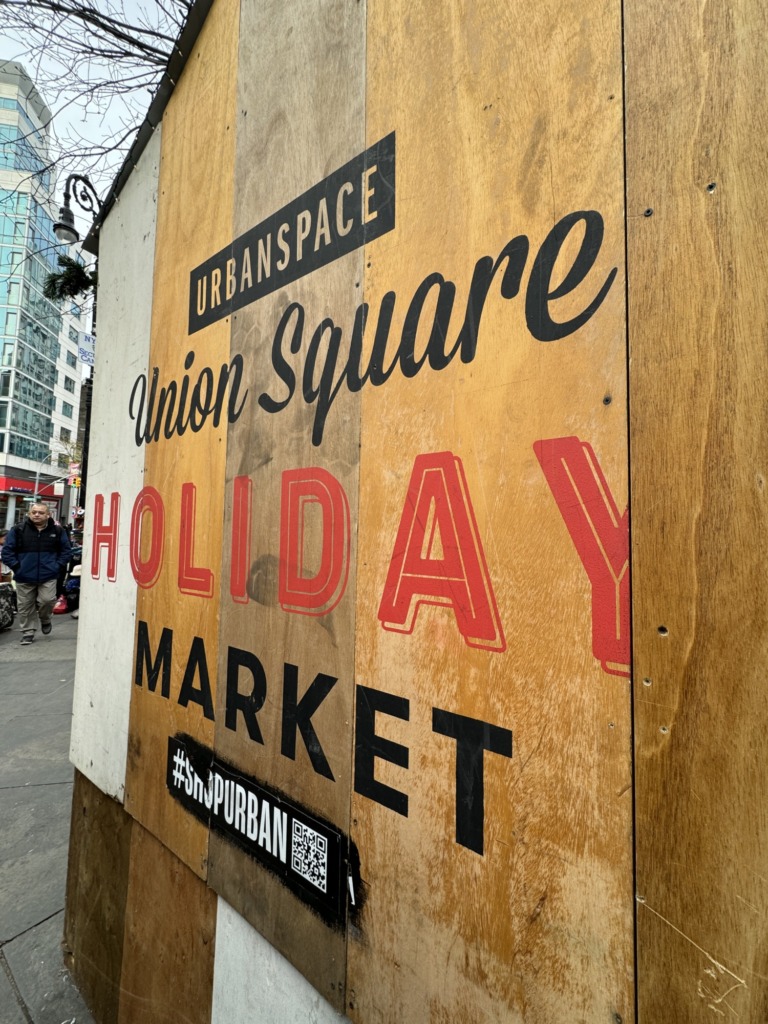 Union Square Holiday Market NYC